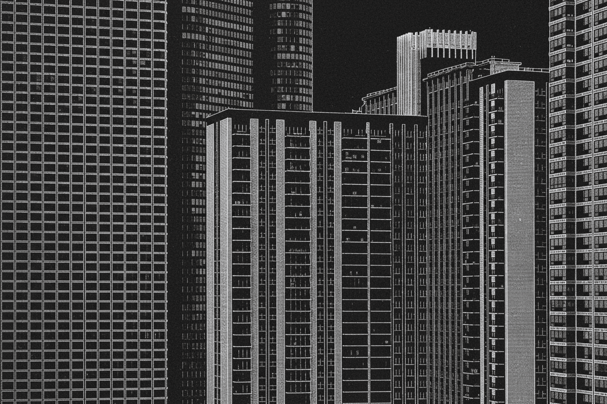 Dark architectural background image